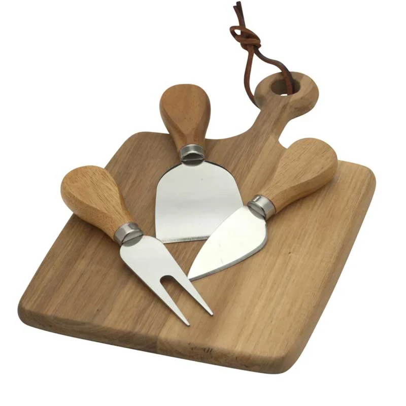 Cheese Knives and Cutting Board