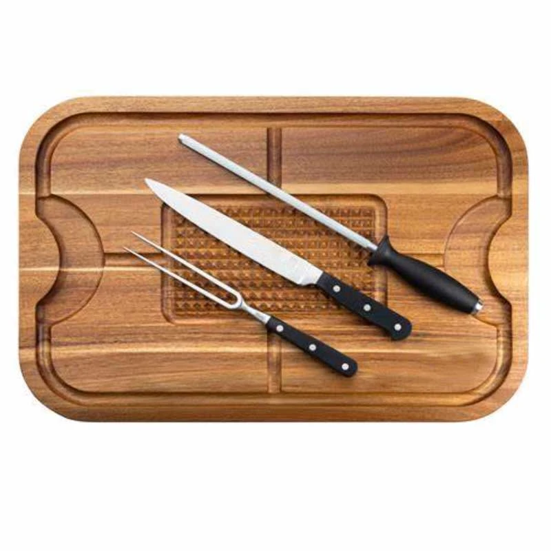 Carving Knives Set with a Cutting Board