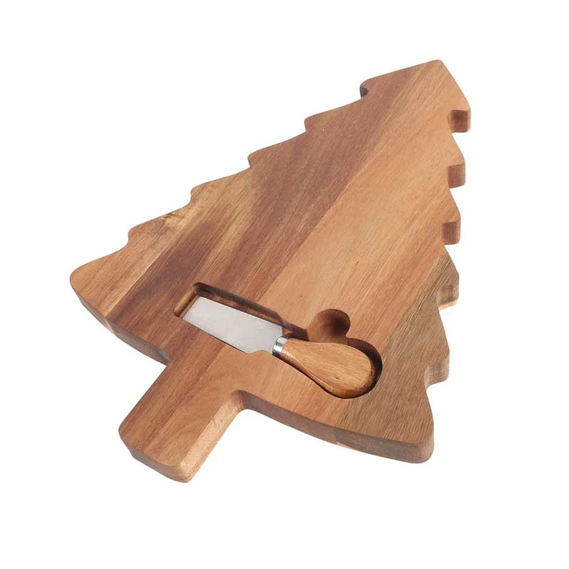 Cheese Knife with XMAS Cutting Board 