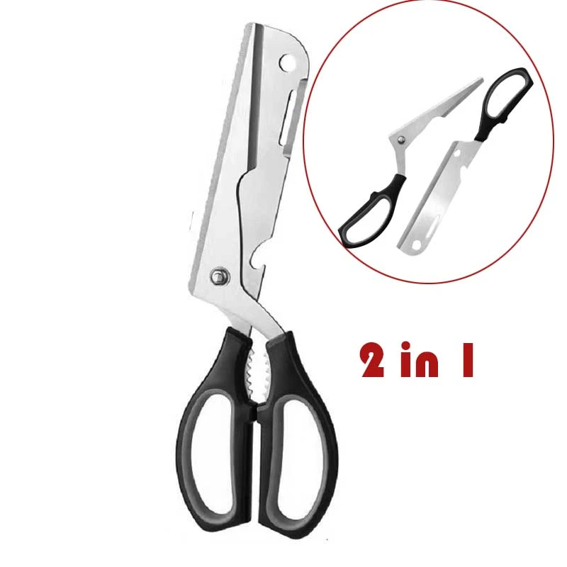 Dismountable Scissors With Built-in Santoku Knife factory