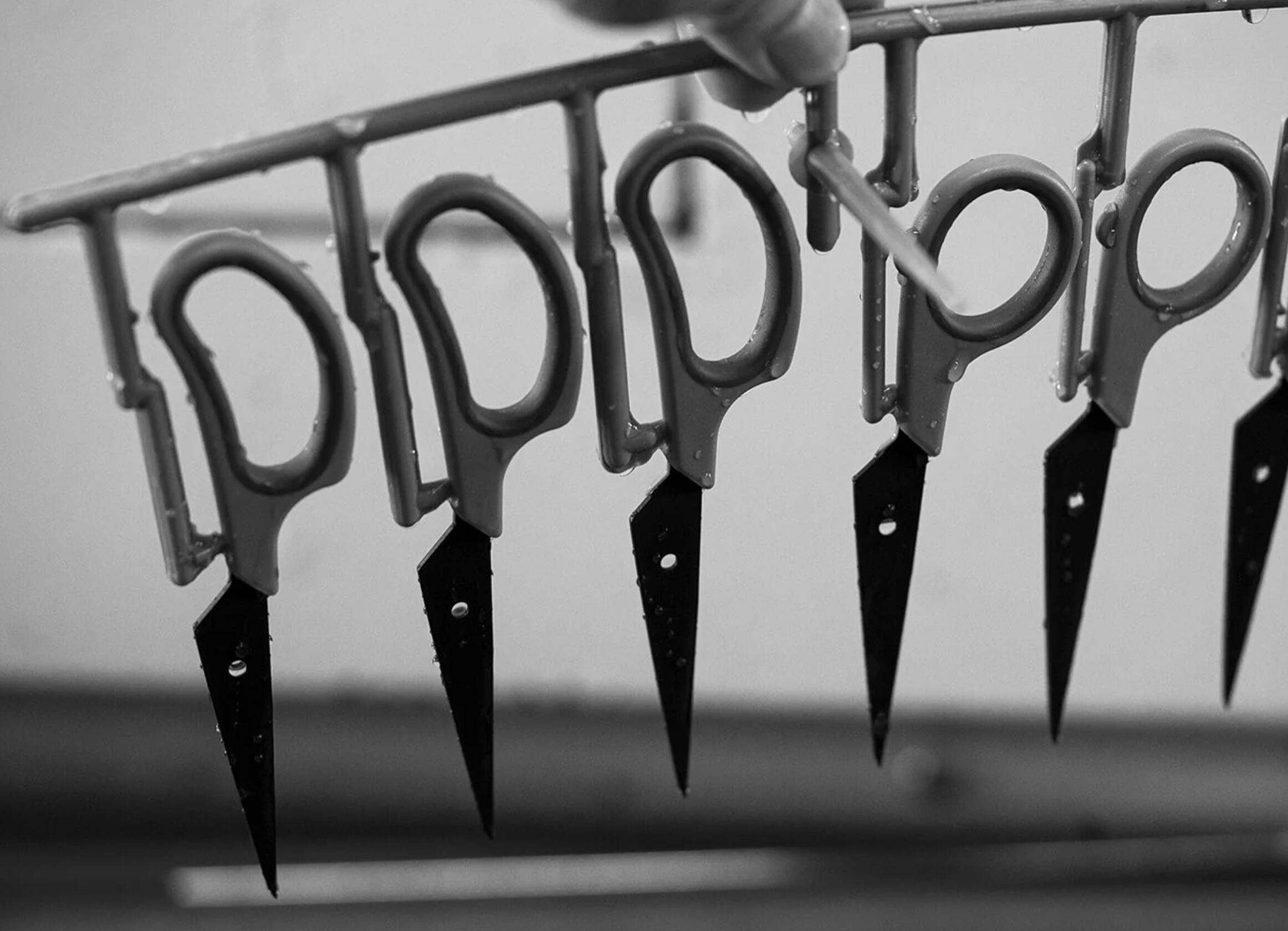 scissors production