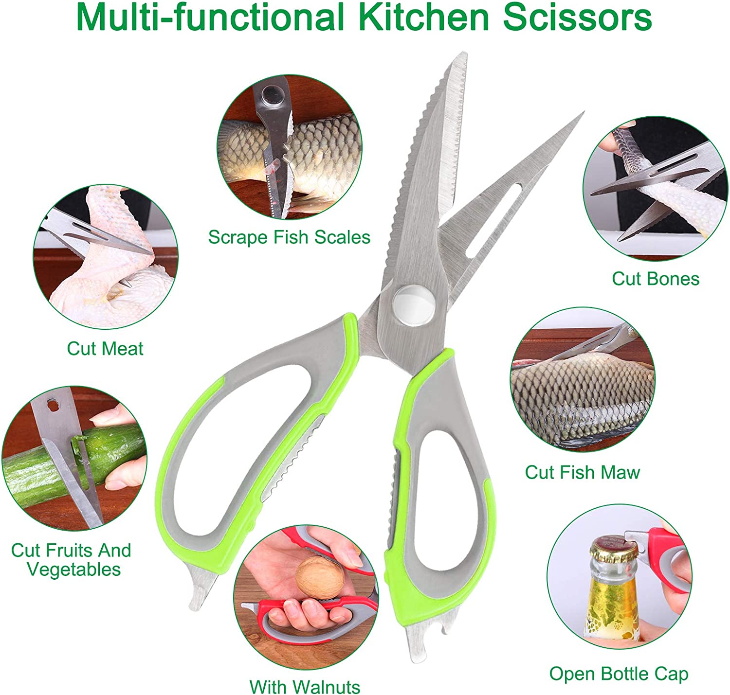 multi-function kitchen scisosrs