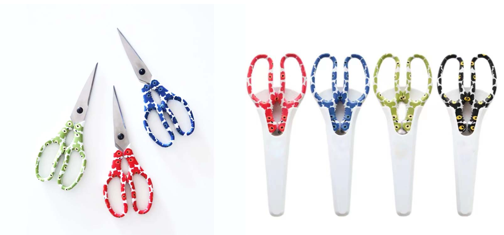 colorful printing scissors