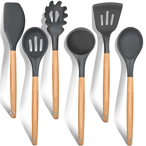 China factory best silicone cooking utensils