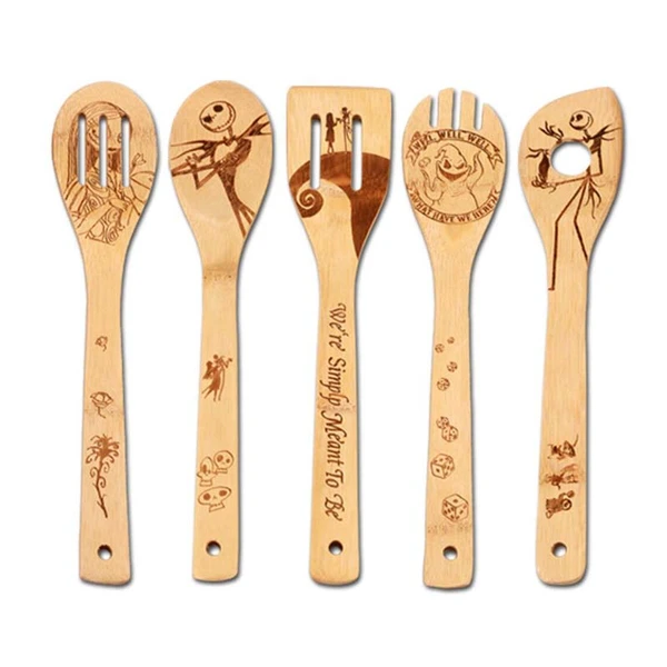 100% Organic All Natural Healthy Bamboo Utensils