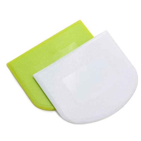  Food-Safe Plastic Dough Cutter Dough Scraper 