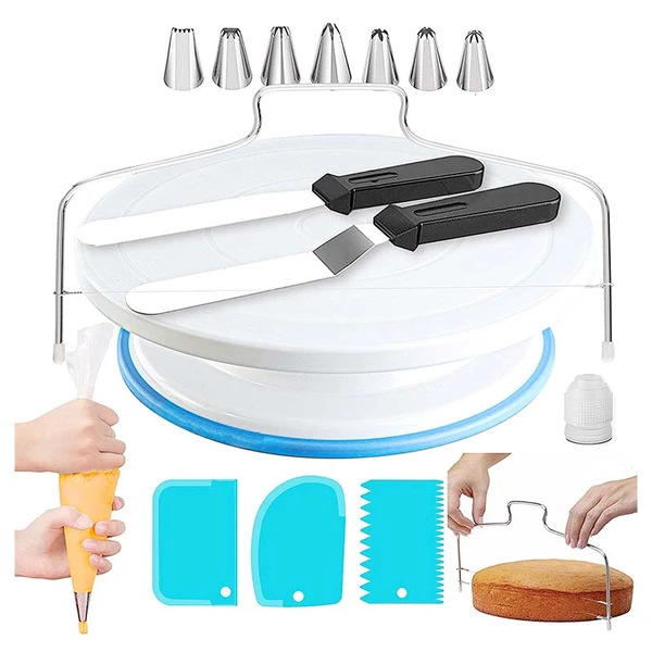COMPLETE CAKE DECORATING TOOLS: