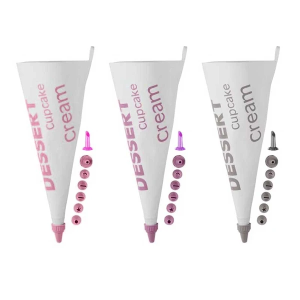 Spritzbeutel Set Spritzbeutel mit 10 Tüllen NEU