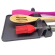Kitchen Spoon Rest with Drip Pad, Utensils Holder for Spoons