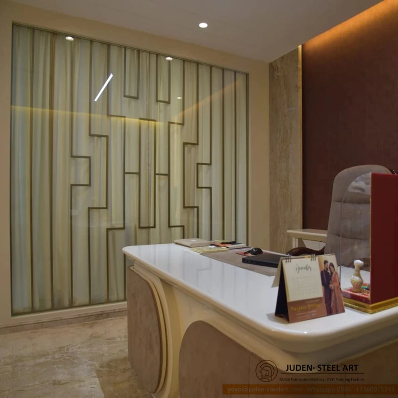 辦公室不銹鋼金屬隔斷牆板