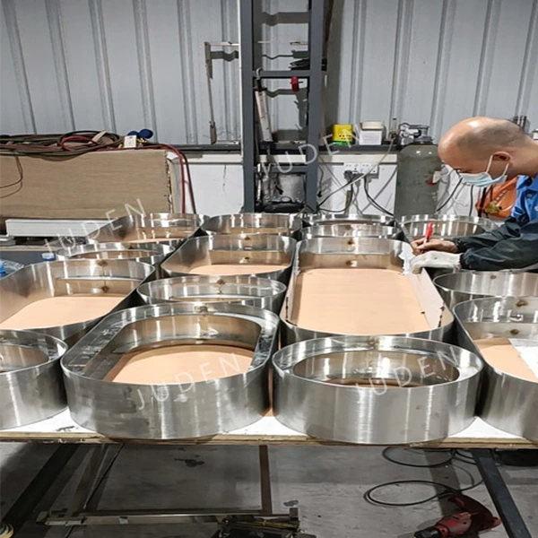 全新設計優質橢圓形不銹鋼隔斷  