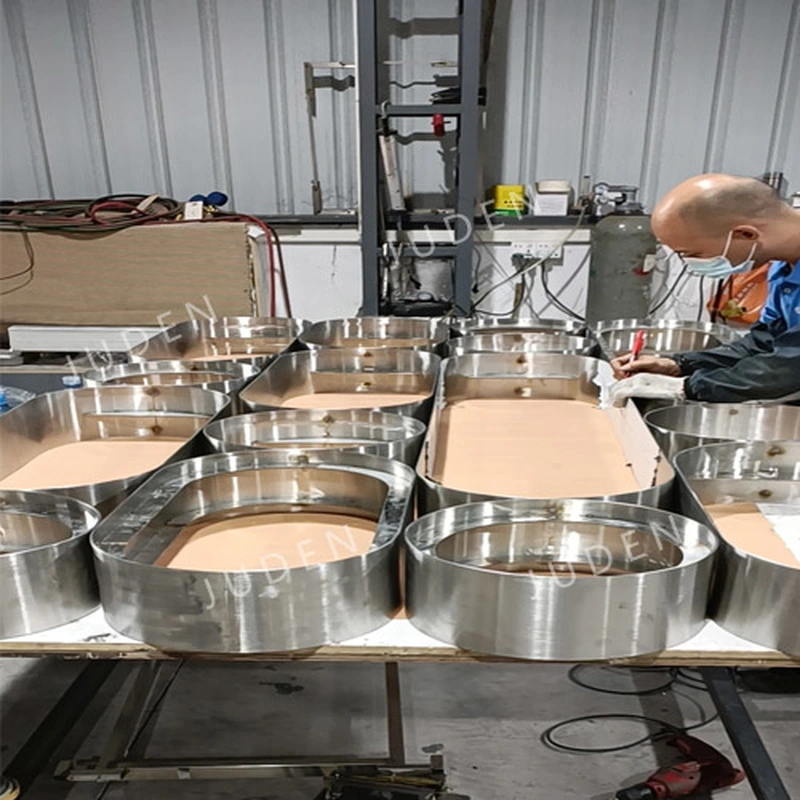 全新設計優質橢圓形不銹鋼隔斷  