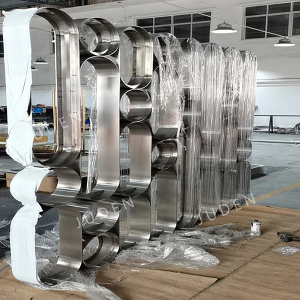 全新設計優質橢圓形不銹鋼隔斷  