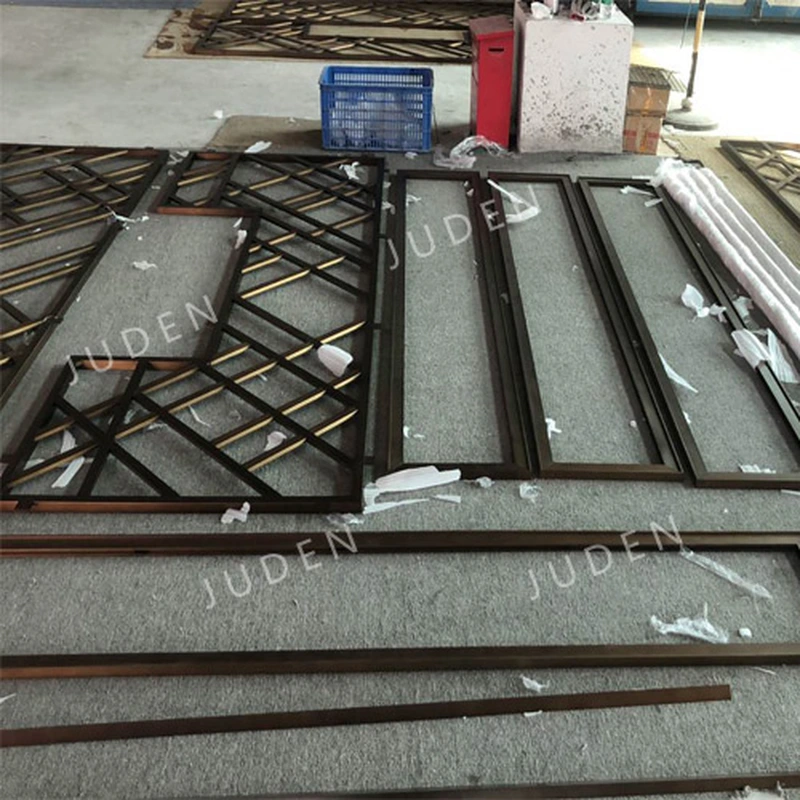 pvd 鍍古銅色電視背景格柵金屬屏幕