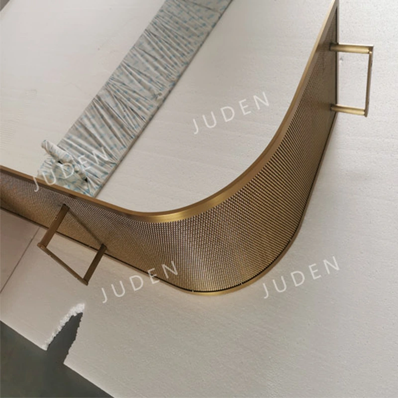 天花板裝飾曲線形狀網屏