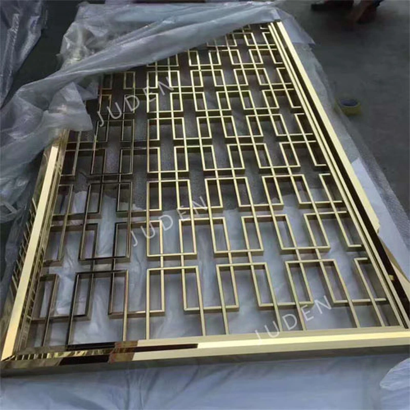 拋光鏡面拋光空心管焊接金屬屏風