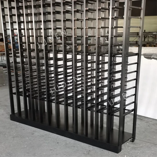 黑色噴砂不銹鋼酒櫃