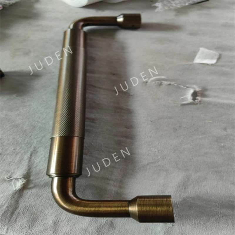 Sliding door knurl stainless steel handle 