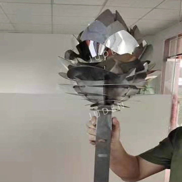 Christmas tree decor Stainless steel  pinecone