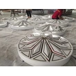 Stainless steel Christmas tree top star