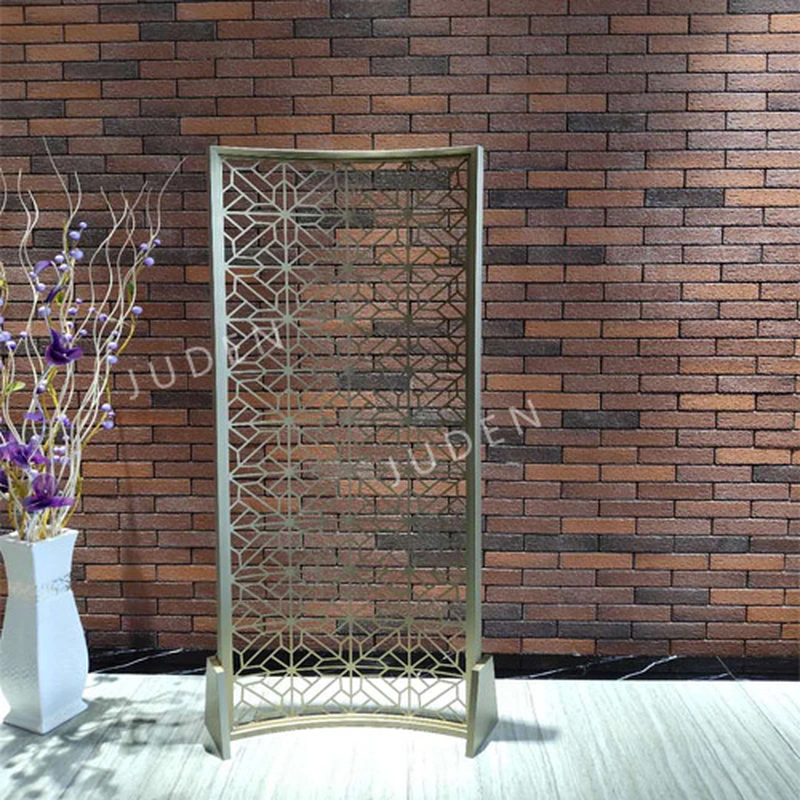 Movable free standing arc shape room divider