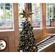 Stainless steel Christmas tree top star