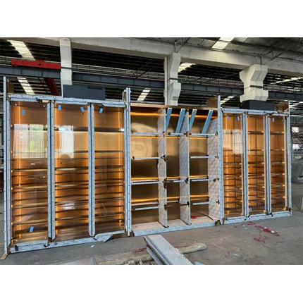 Stainless steel customized wine cabinet