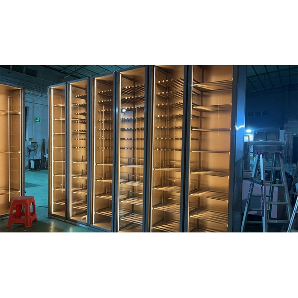 Stainless steel customized wine cabinet