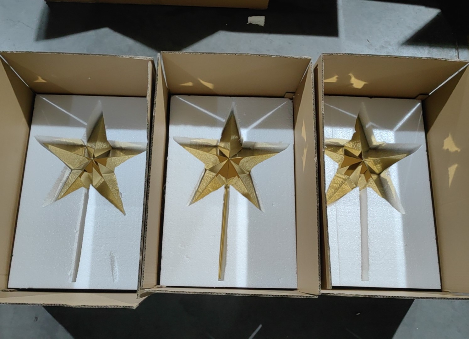 50mm 5- Pointed Star Tree Topper 5PStar250-2.jpg