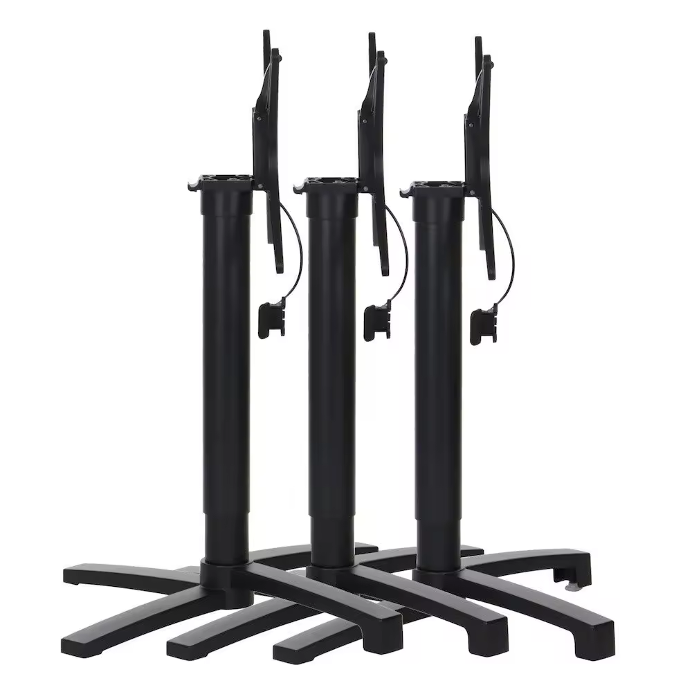 China manufactory  Pneumatic lift Folding Aluminium Table Base