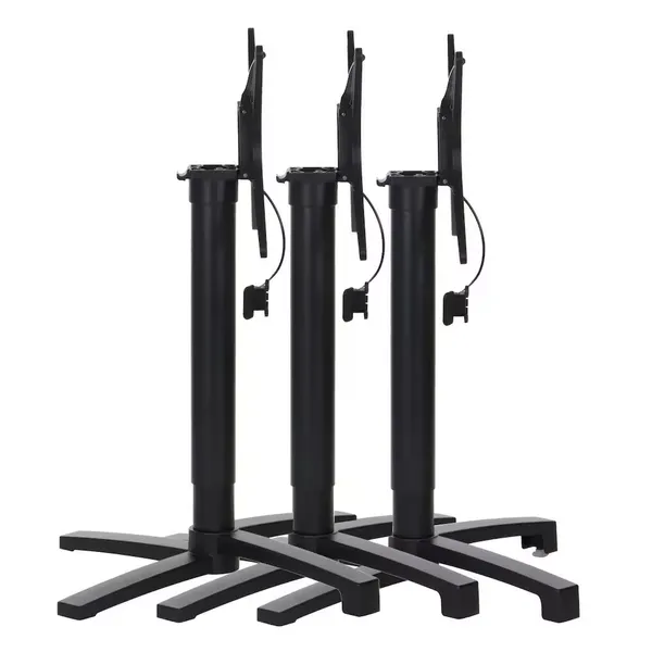 China manufactory  Pneumatic lift Folding Aluminium Table Base