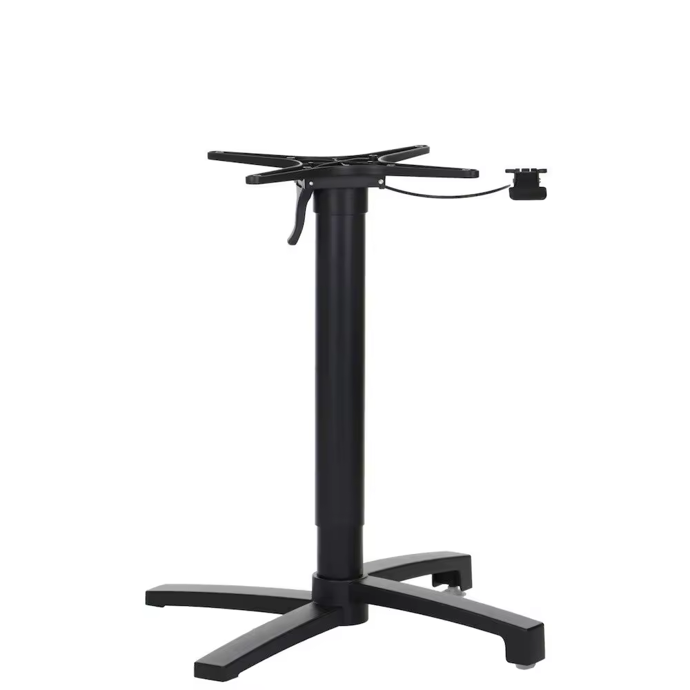 China manufactory  Pneumatic lift Folding Aluminium Table Base