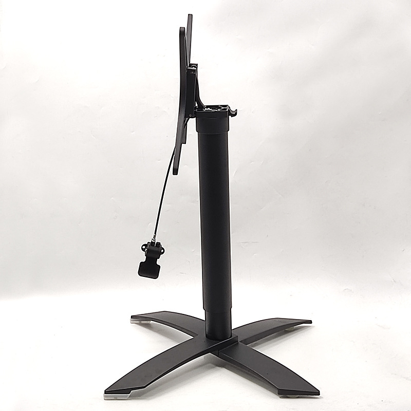 China manufactory  Pneumatic lift Folding Aluminium Table Base