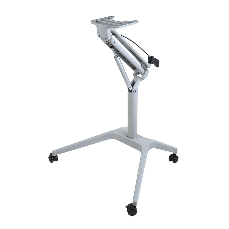 China manufactory  Pneumatic lift Folding Aluminium Table Base