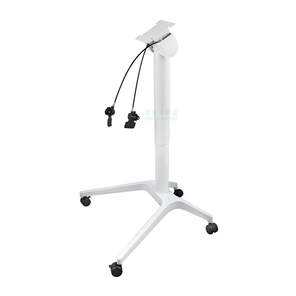 China manufactory  Pneumatic lift Folding Aluminium Table Base