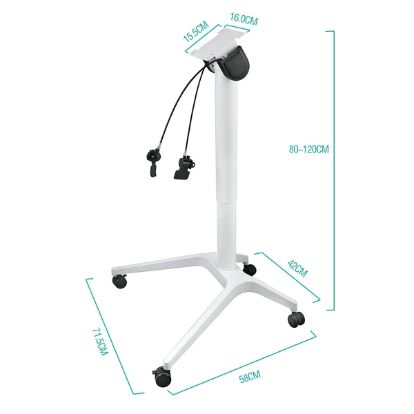 China manufactory  Pneumatic lift Folding Aluminium Table Base