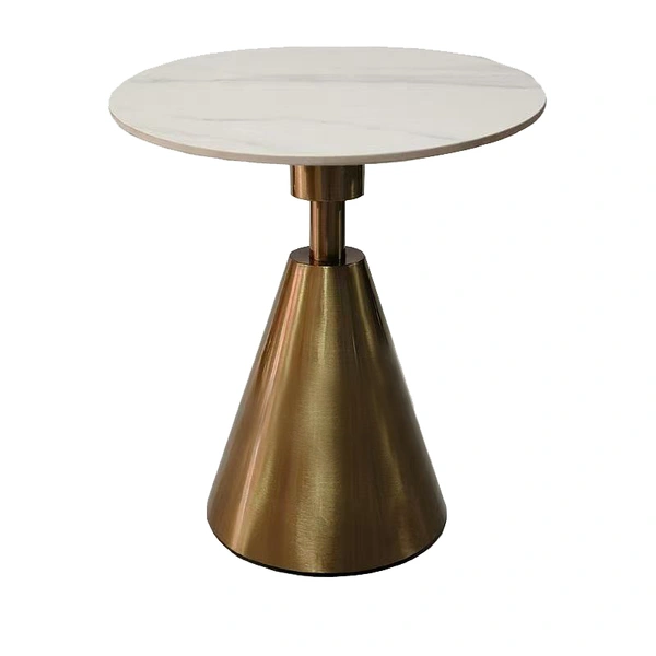 Luxury  Gold Round Side Table