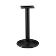 Round cast iron table base 