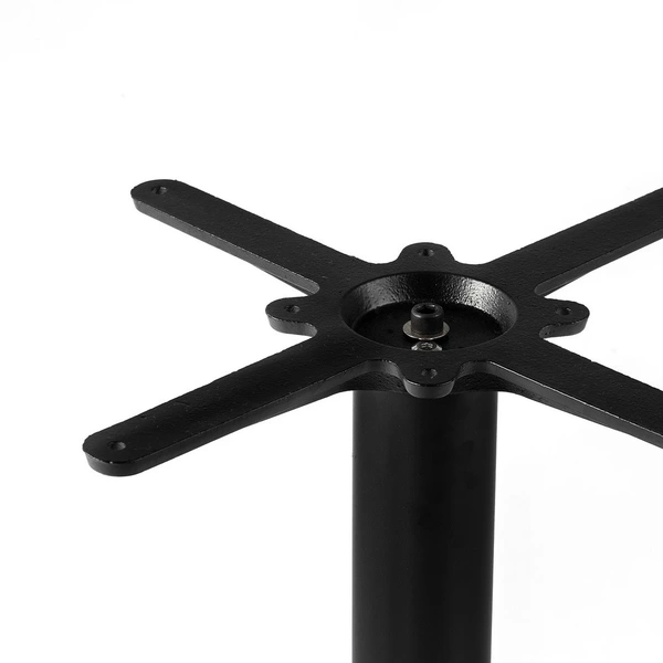 Round cast iron table base 