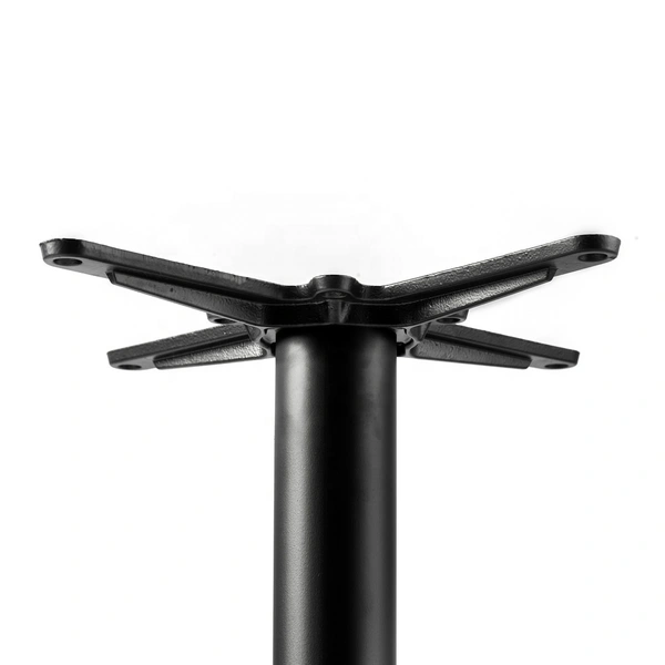 Round cast iron table base 