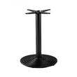 Round cast iron table base 