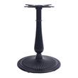 Round cast iron table base 