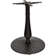 Round cast iron table base 