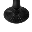Round cast iron table base 