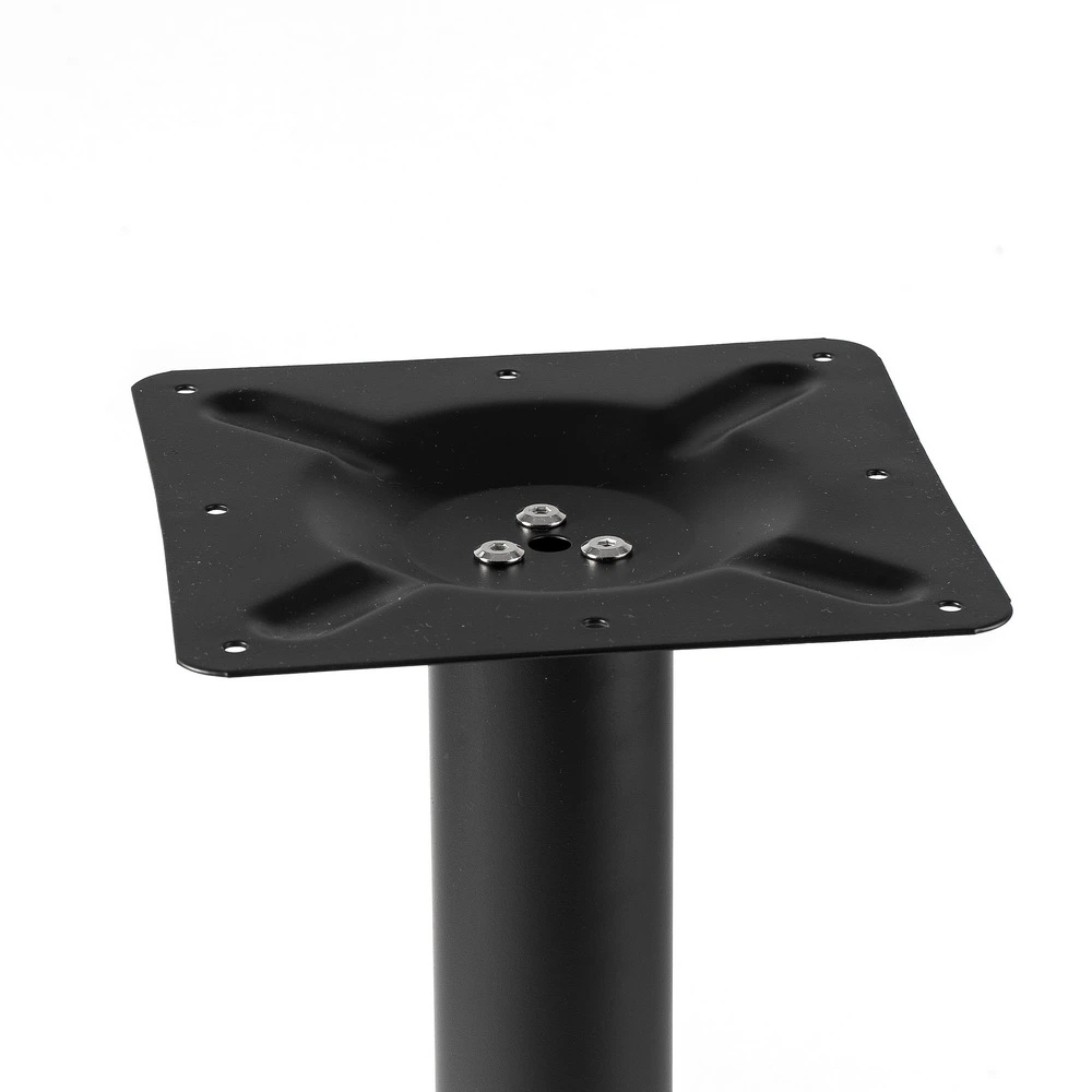 Round cast iron table base 