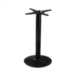 Round cast iron table base 