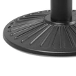 Round cast iron table base 