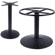 Round cast iron table base 