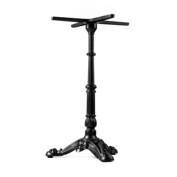 Round cast iron table base 