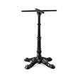 Round cast iron table base 